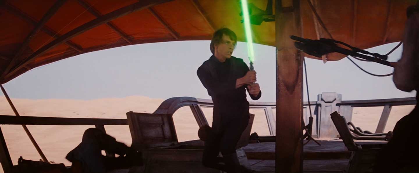 Star Wars: Return of the Jedi - Luke Skywalker on Jabba's Sailing Barge